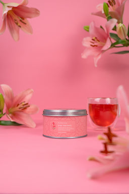 Chá Infusão de Frutas Pink Feelings Moncloa Lata 65g