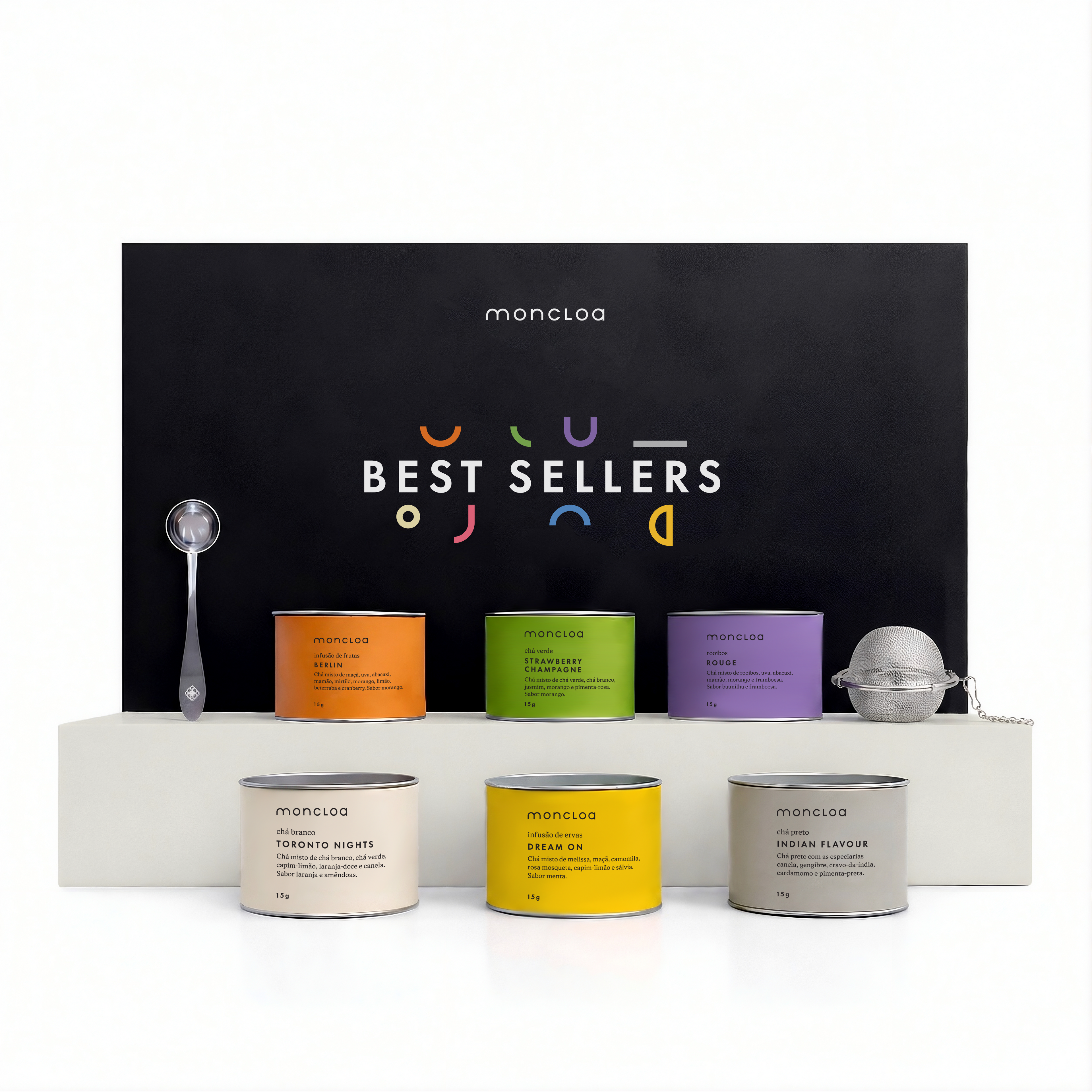 Kit de Chá Best Sellers Moncloa