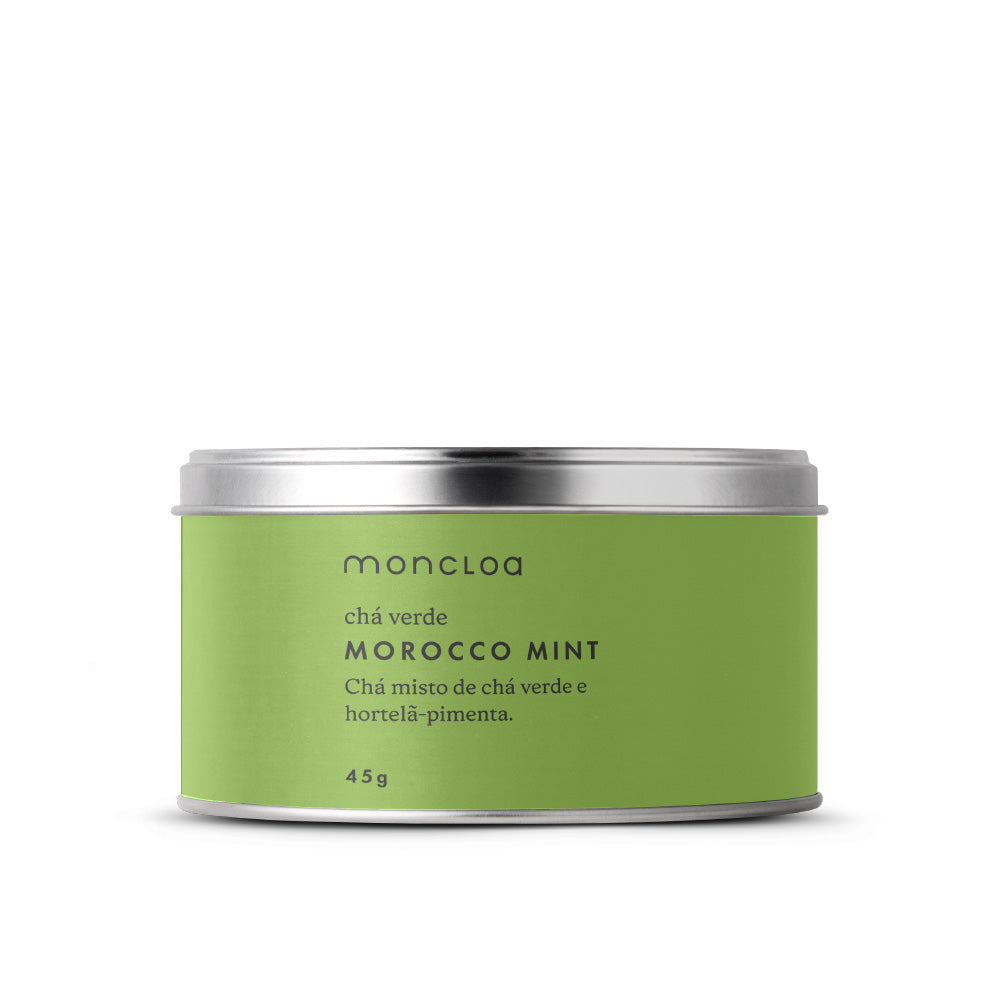 Chá Verde Morocco Mint Moncloa Lata 45g