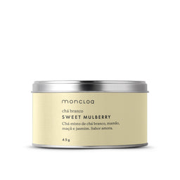 Chá Branco Sweet Mulberry Moncloa Lata 45g