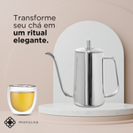 Chaleira Pescoço de Ganso 500ml Pressca