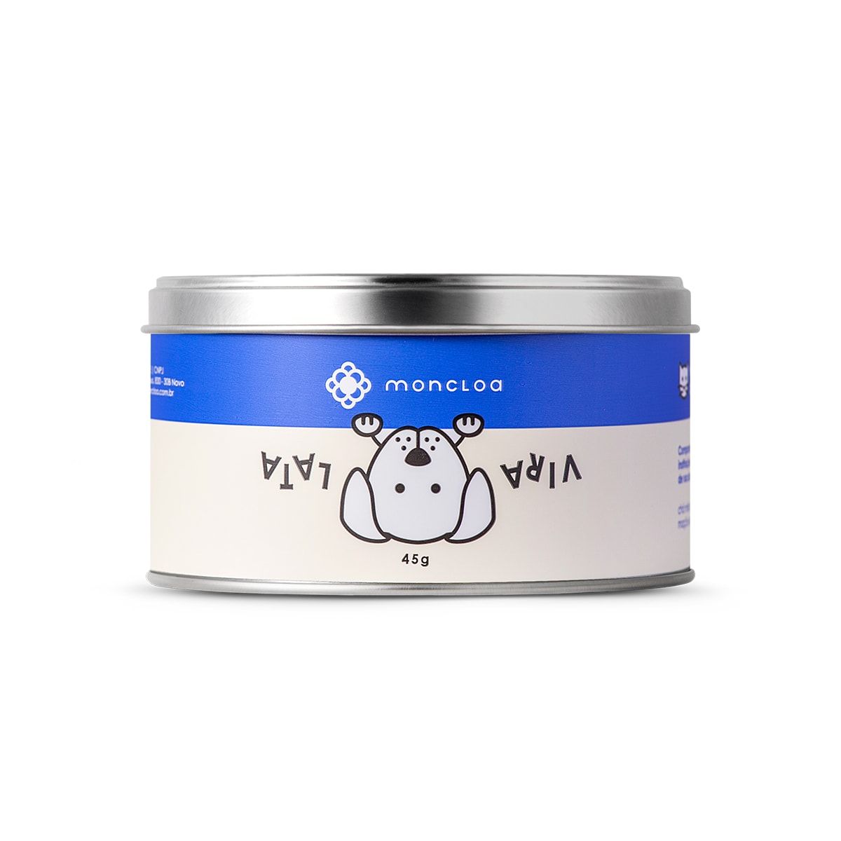 Chá Preto Vira-Lata Moncloa Lata 45g - Azul