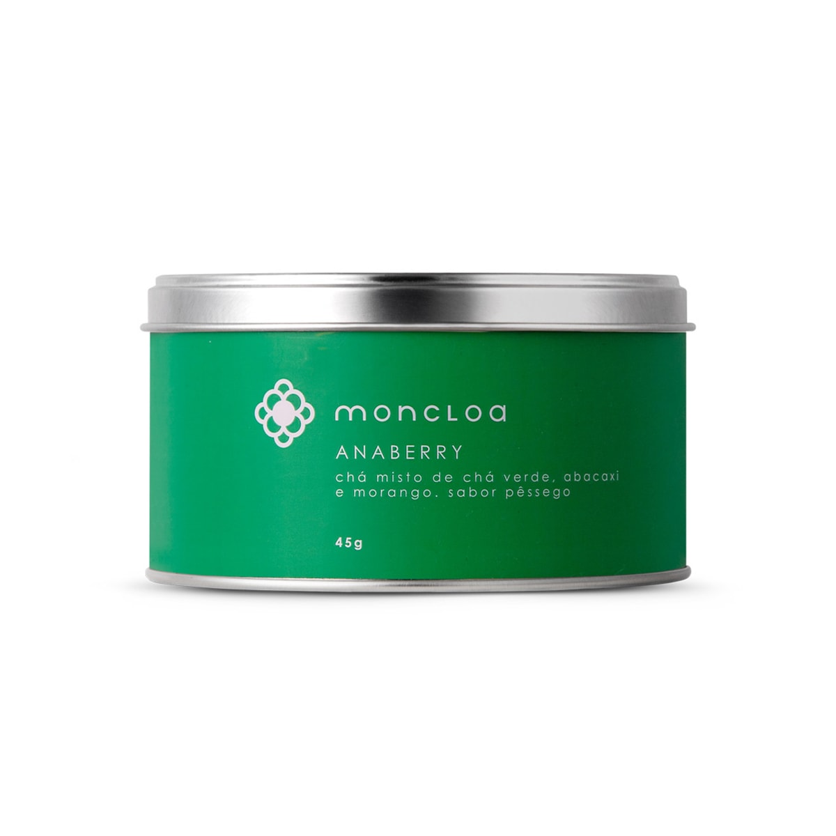 Chá Verde Anaberry Moncloa Lata 45g