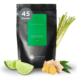 Chá Verde Ginger Lemon Moncloa Pouch 45g