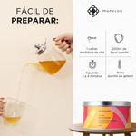Chá Verde Felicidade Moncloa Lata 45g