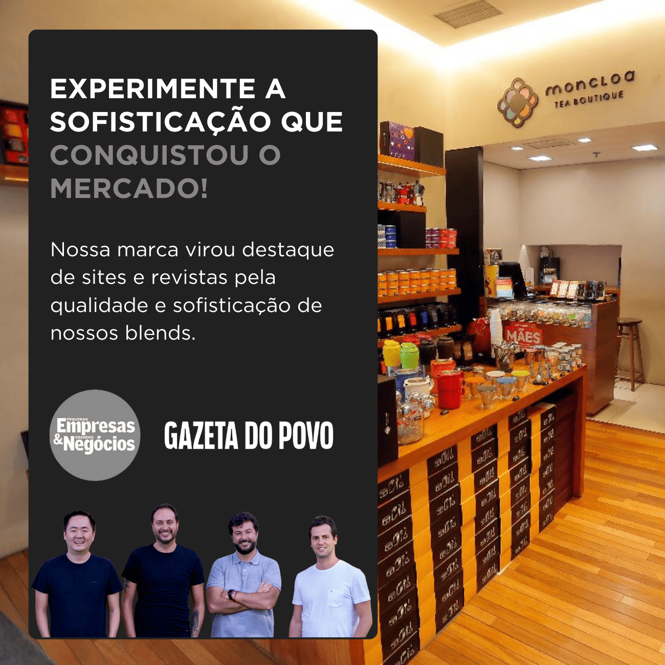 Chá Infusão de Ervas Spice Chai Moncloa Pouch 45g