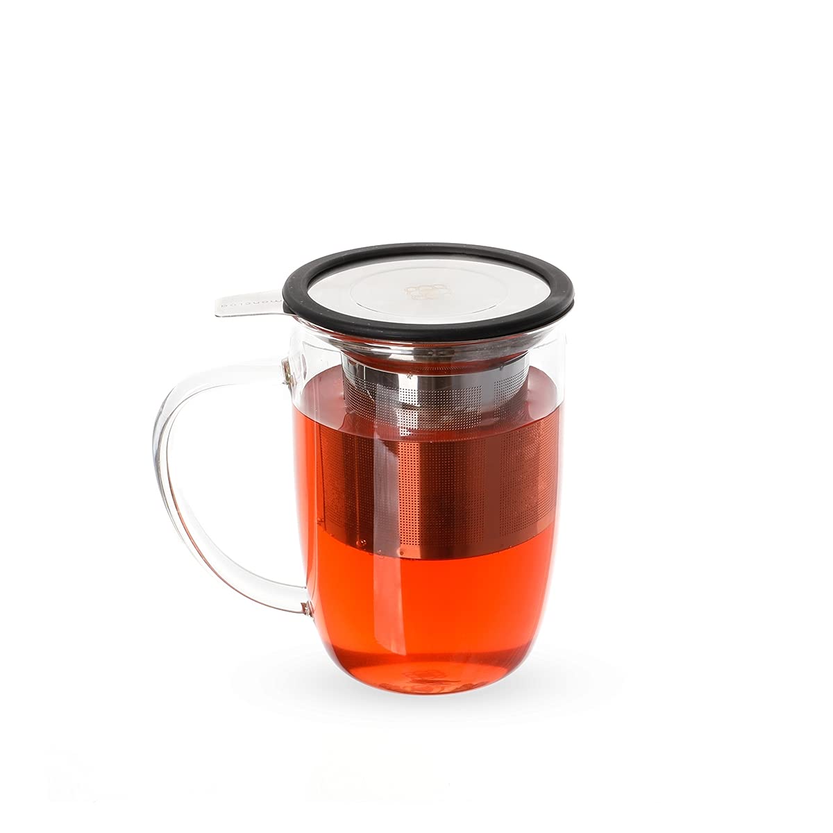 Caneca de Vidro com Infusor 350ml- Trendy Duo Cup - Moncloa