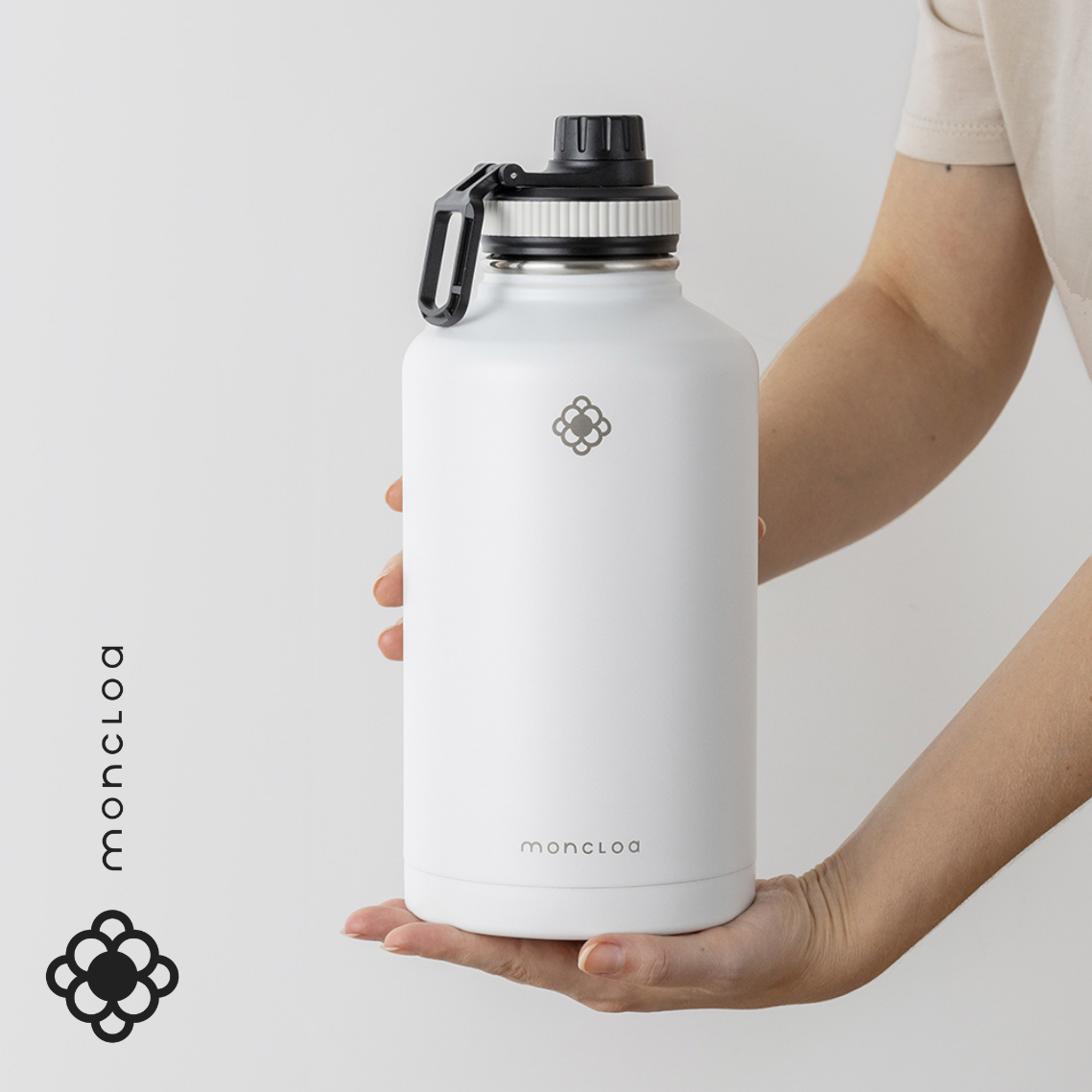 Garrafa Térmica T-Bottle Moncloa Cinza Claro 1.8l