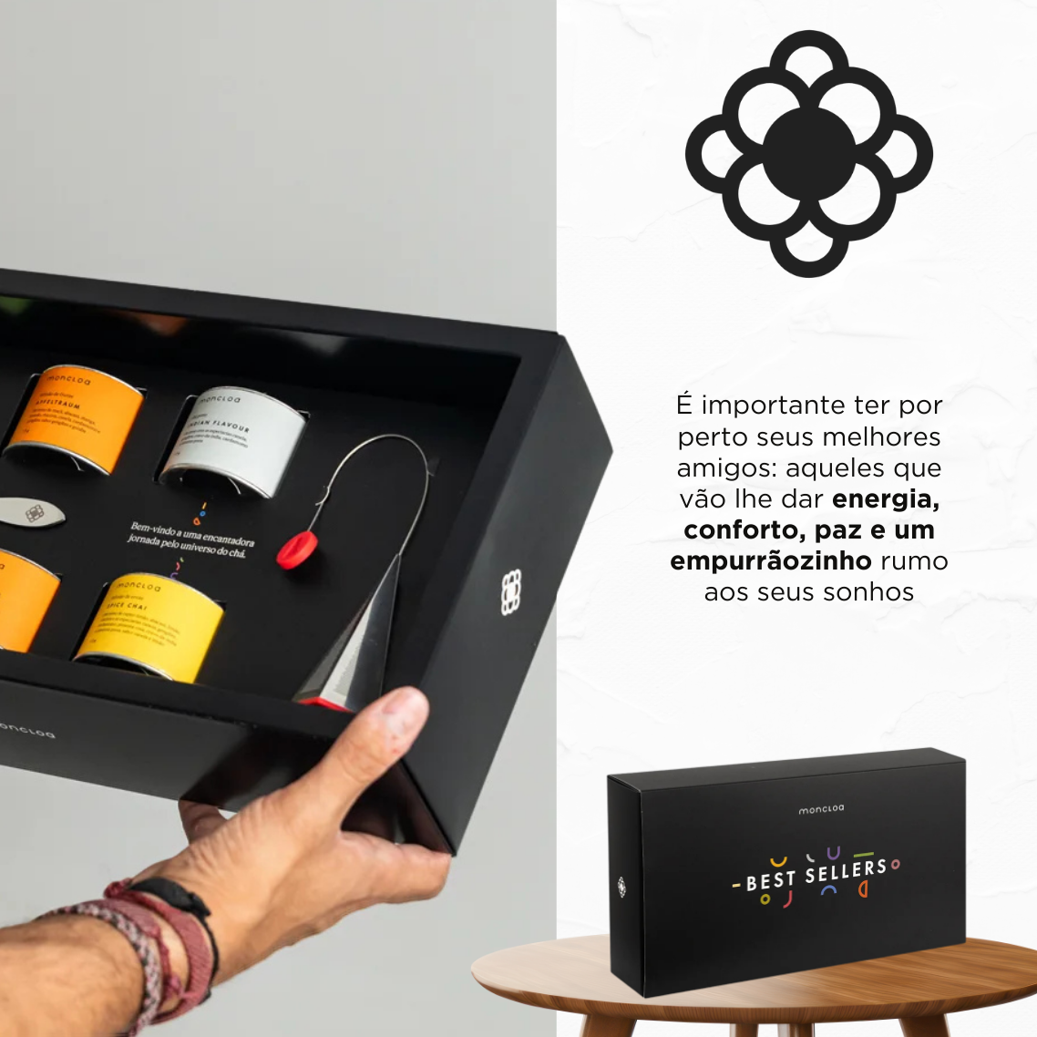 Kit de Chá Best Sellers Moncloa