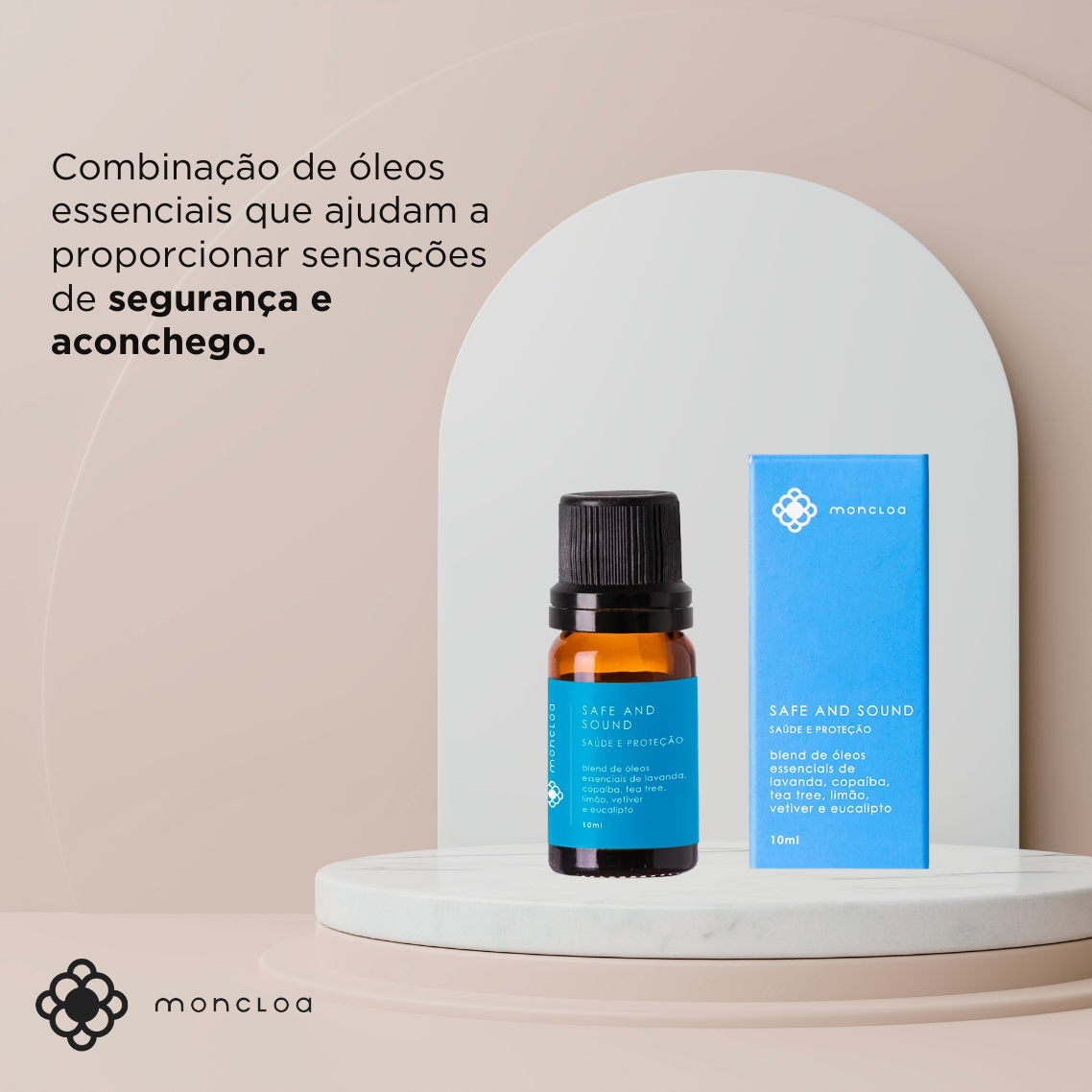 Óleo Essêncial Saúde de Proteção 10Ml Moncloa