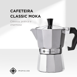Cafeteira Classic Moka Moncloa 6 Xícaras
