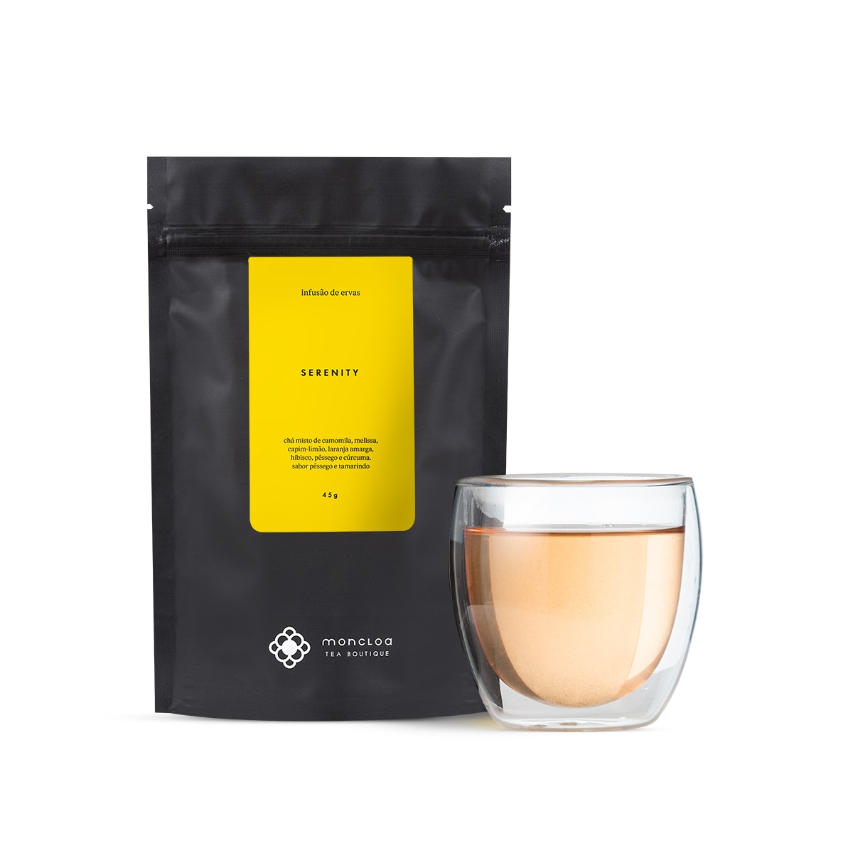 Chá Infusão de Ervas Serenity Moncloa Pouch 45g