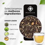 Chá Verde Ginger Lemon Moncloa Pouch 45g