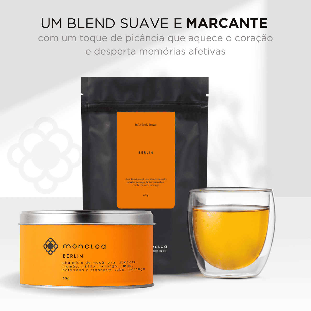 Chá Infusão de Frutas Berlin - 65g POUCH