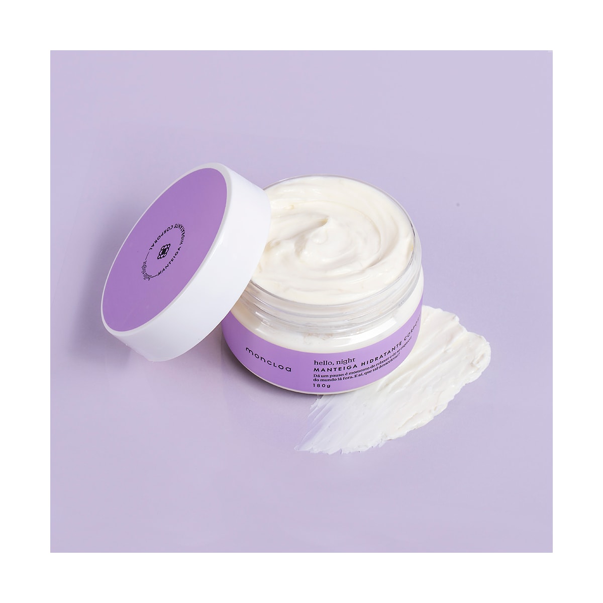 Manteiga Hidratante Corporal Hello, Night Moncloa 180g