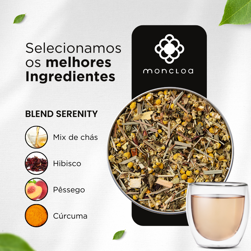 Chá Infusão de Ervas Serenity Moncloa Pouch 45g