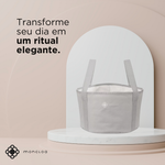Spa dos Pés Kit 3 Escalda Pés Esfoliantes + Bacia pra Pés