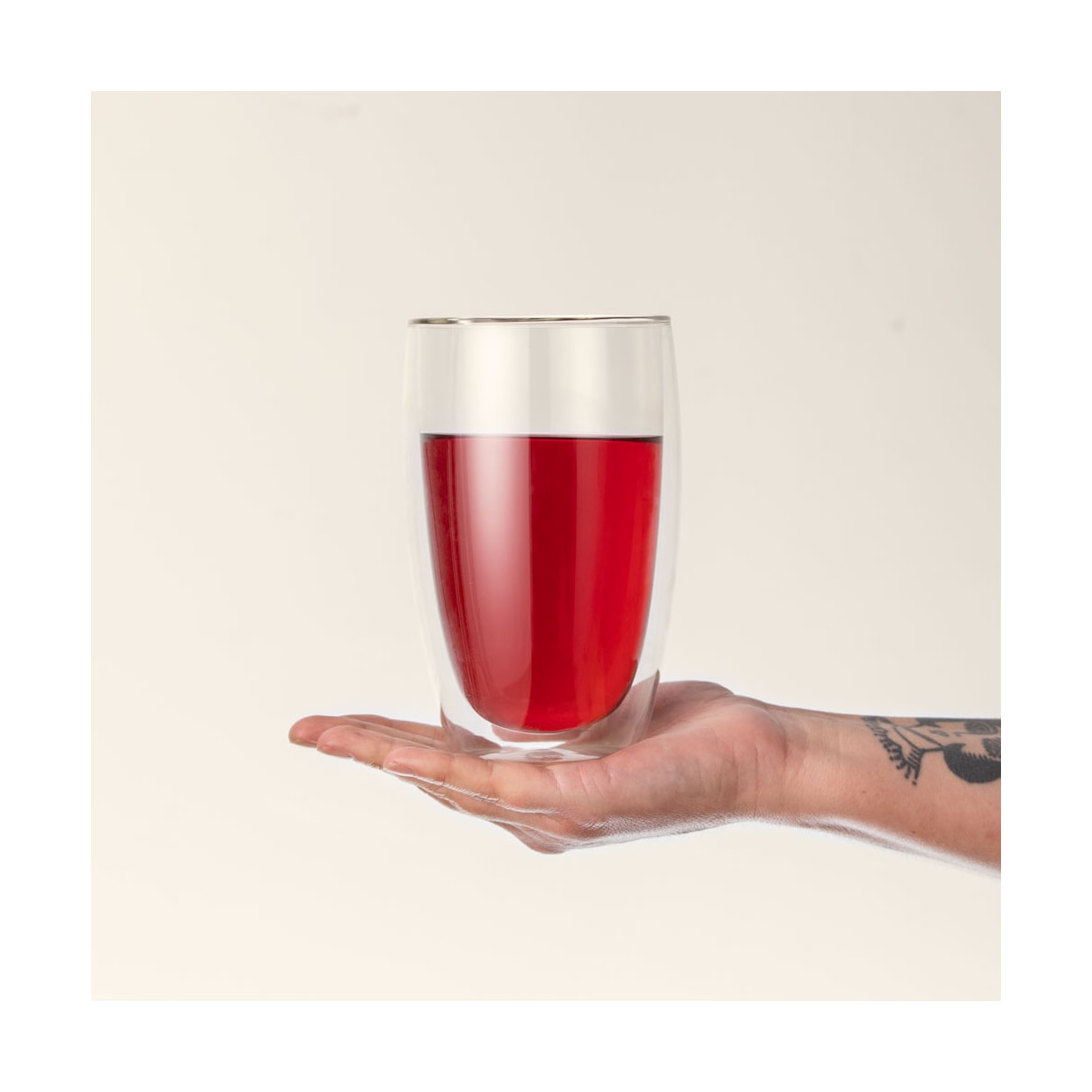 Copo de Vidro Duplo Tall Glass Moncloa 450ml