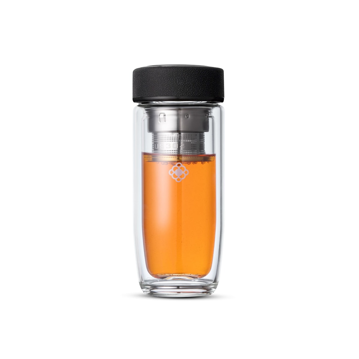 Garrafa de Vidro Duplo com Infusor Sync Duo Bottle Moncloa 320ml