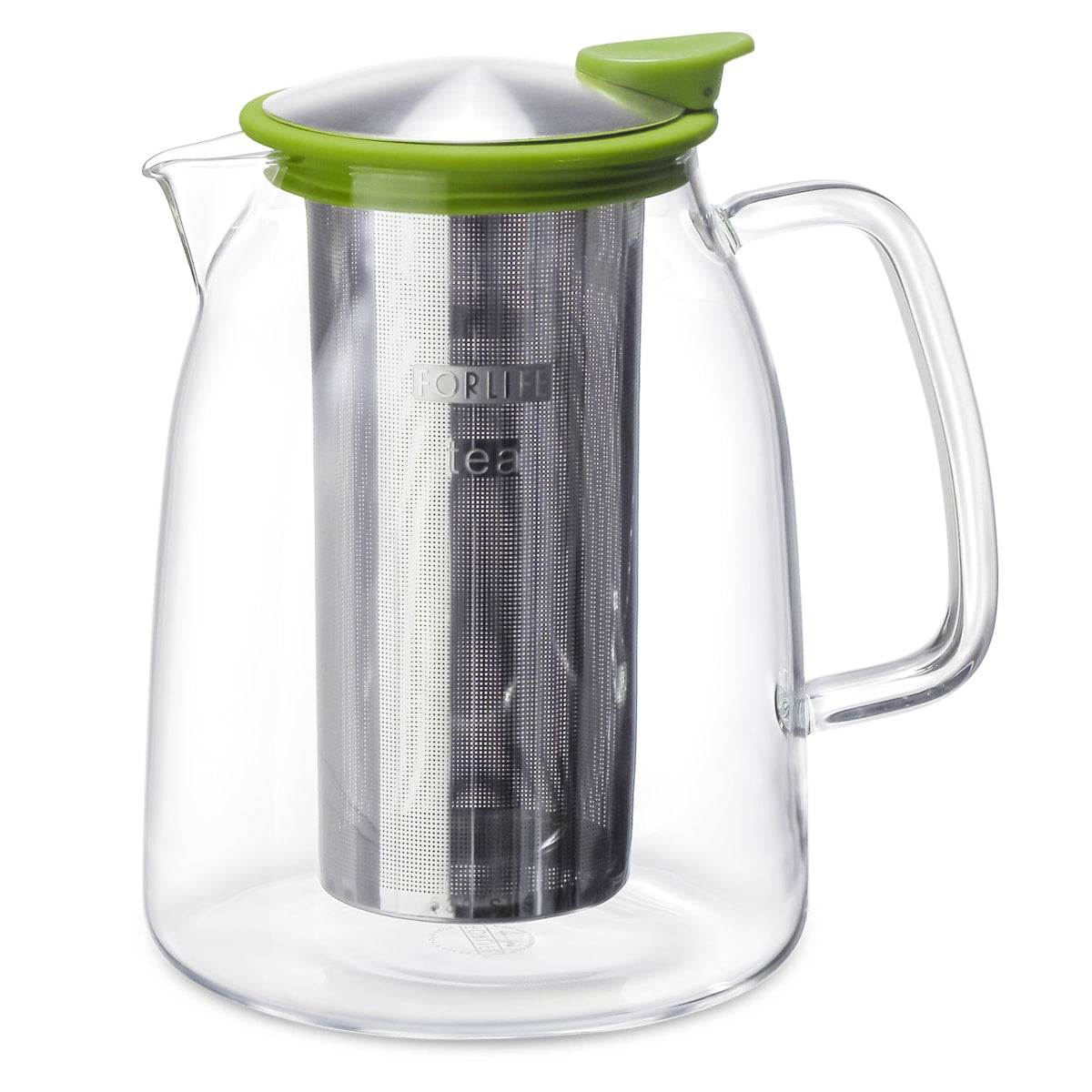 Jarra de Vidro para Chá Gelado com Infusor Mist Ice Tea Jug For Life