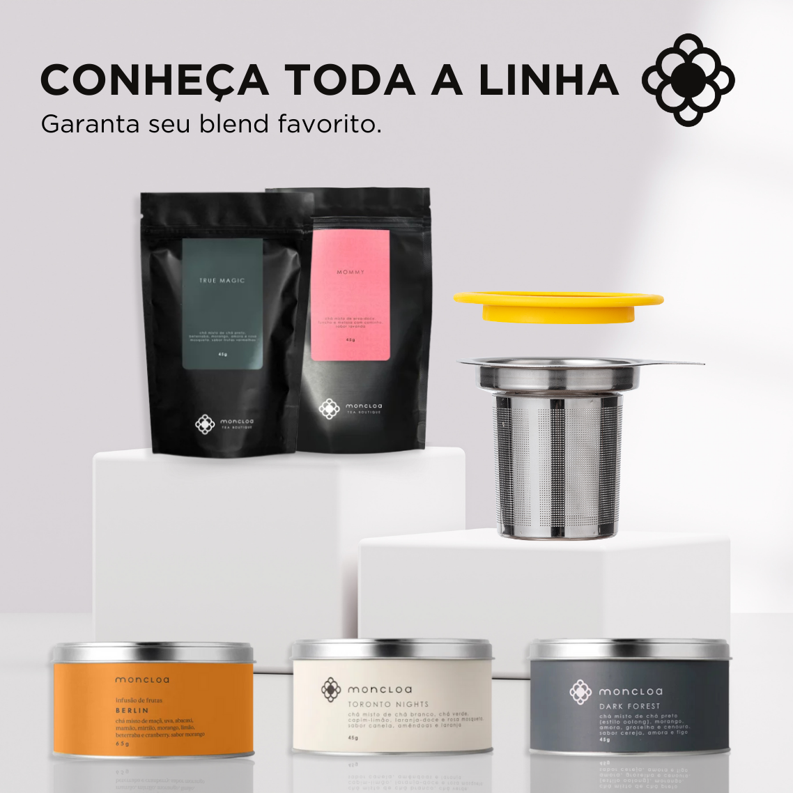 Infusor Para Chá Inox - Moncloa - Fair Infuser Com Tampa