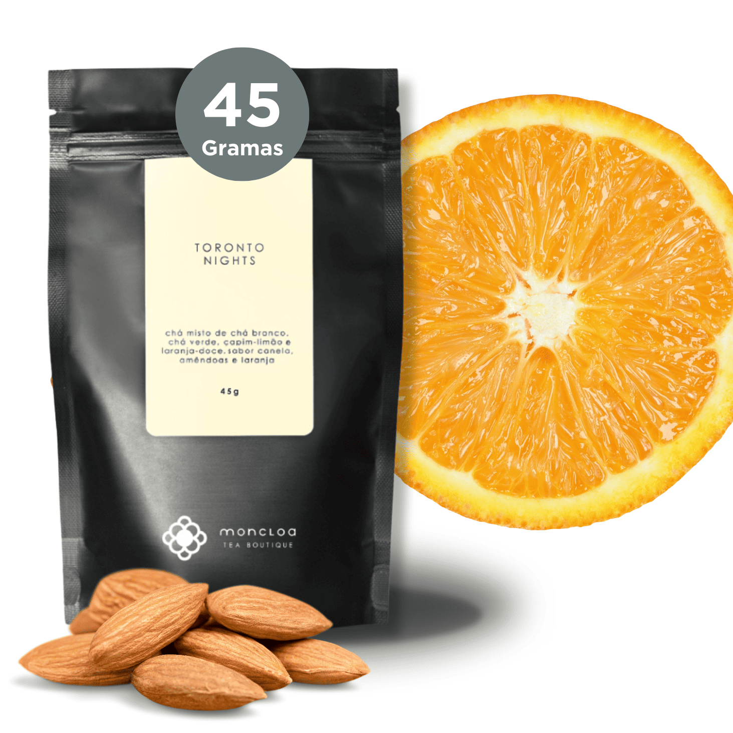 Chá Branco Toronto Nights Moncloa Pouch 45g