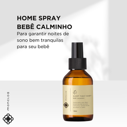 Home Spray Bebê Calminho Moncloa 120ml