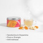 Lata Chá Verde Felicidade Moncloa com benefícios: Serotonina e Dopamina, Foco e Energia, Anti-estresse